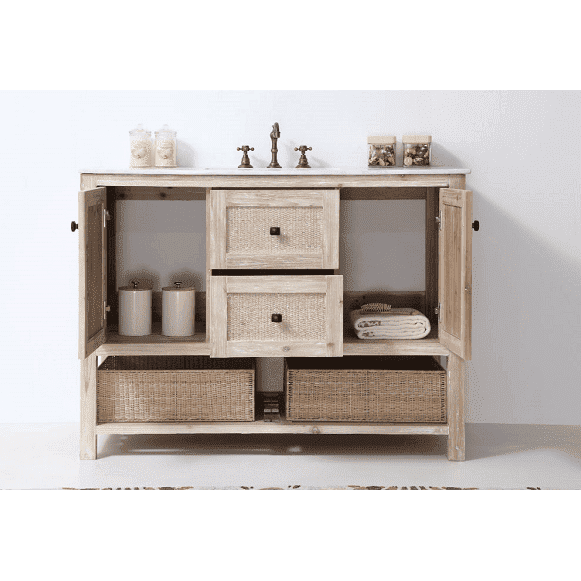 Legion Furniture 48 Inch Solid Wood Vanity | WH5148 - ShopHubDepot