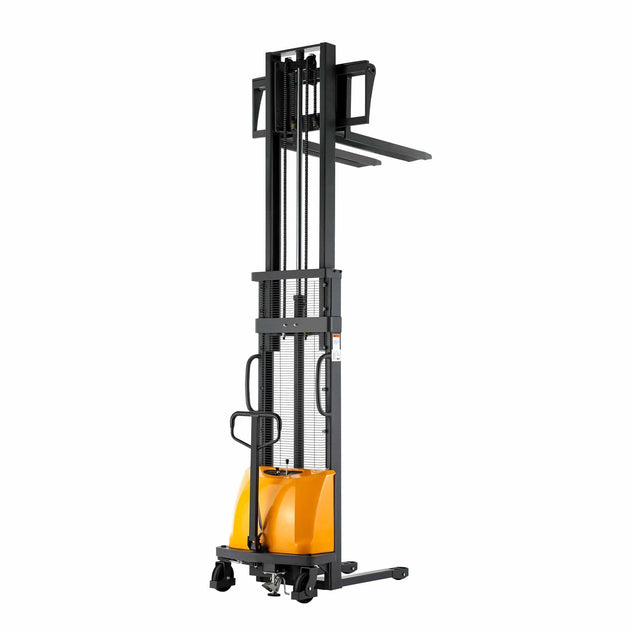 Apollolift Power Lift Fixed Stacker  3300lbs 118"Lifting - ShopHubDepot