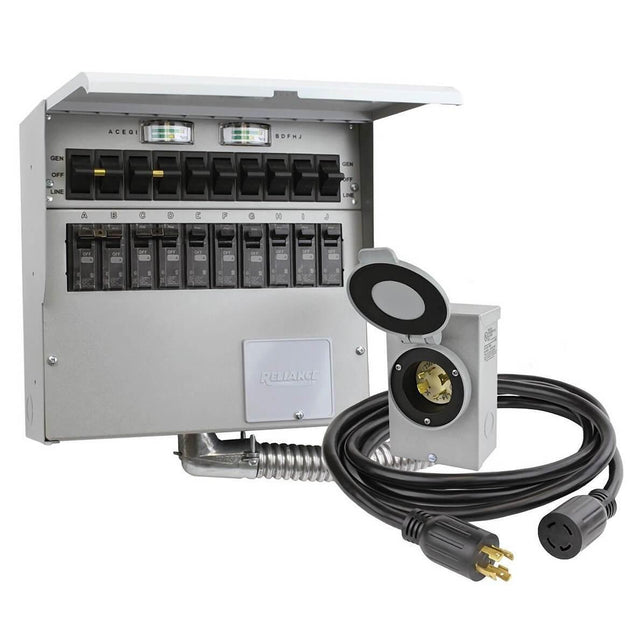 Reliance 310CRK 120/240-Volt 30-Amp 10-Circuit Pro/Tran 2 Transfer Switches - ShopHubDepot