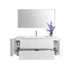 Ancerre Gwyneth Bathroom Vanity with Solid Surface Top Cabinet Set Collection - ShopHubDepot