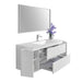 Ancerre Gwyneth Bathroom Vanity with Solid Surface Top Cabinet Set Collection - ShopHubDepot