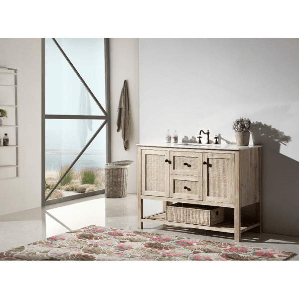 Legion Furniture 48 Inch Solid Wood Vanity | WH5148 - ShopHubDepot