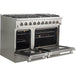 Forno 48 Inch Galiano Gas Range in Stainless Steel 8 Italian Burners, FFSGS6244-48 - ShopHubDepot