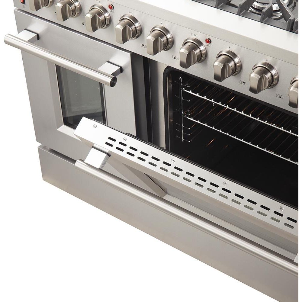 Forno 48 Inch Galiano Gas Range in Stainless Steel 8 Italian Burners, FFSGS6244-48 - ShopHubDepot