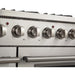 Forno 48 Inch Galiano Gas Range in Stainless Steel 8 Italian Burners, FFSGS6244-48