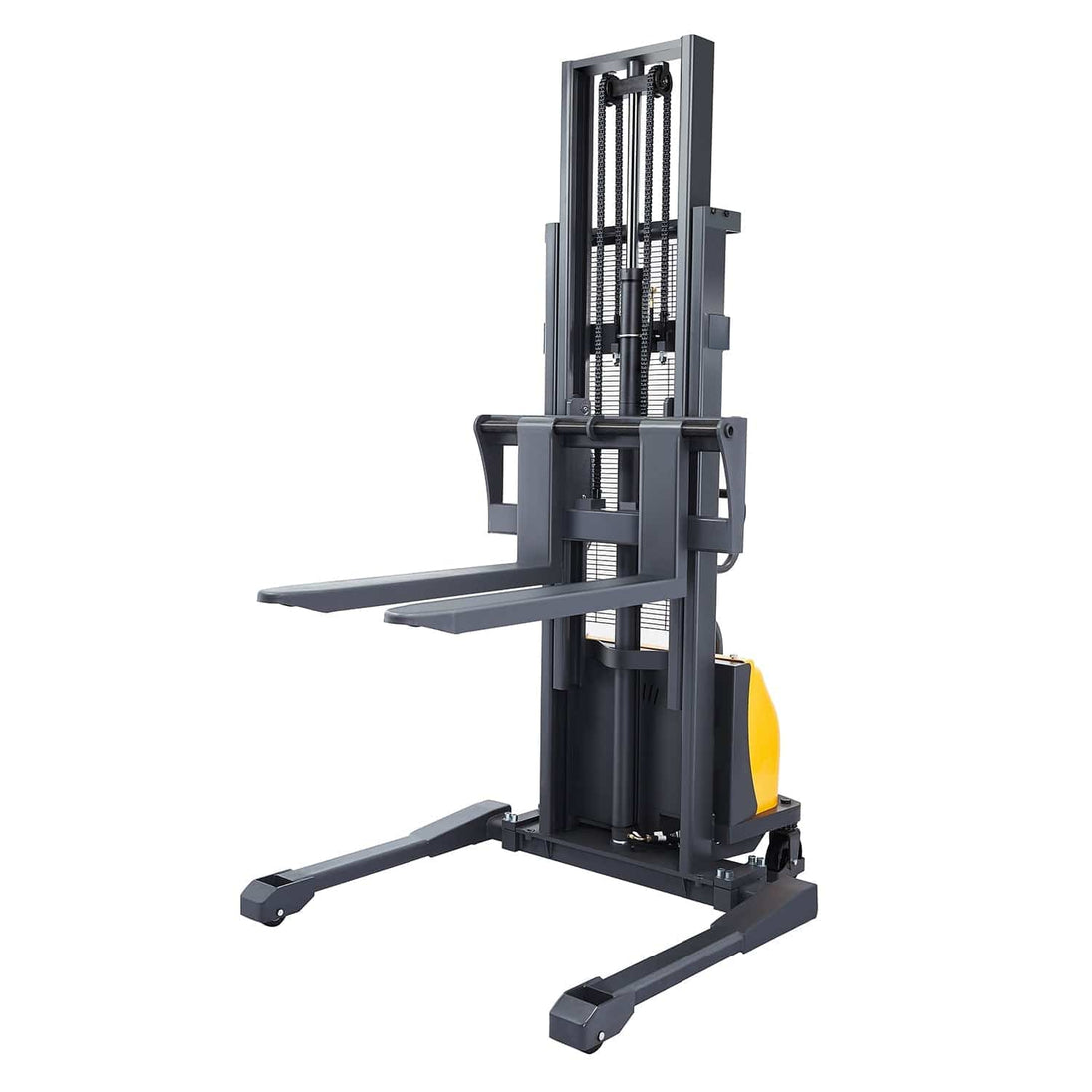 Apollolift Semi-Electric Straddle Stacker 3300Lbs Cap.118" Lifting - A-3010 - ShopHubDepot