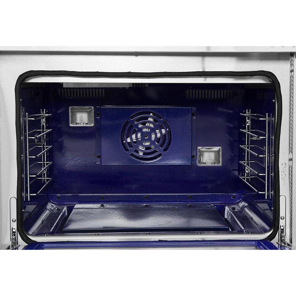 Forno 30″ Pro Series Capriasca Gas Burner / Gas Oven in Stainless Steel 5 Italian Burners, FFSGS6260-30 - ShopHubDepot