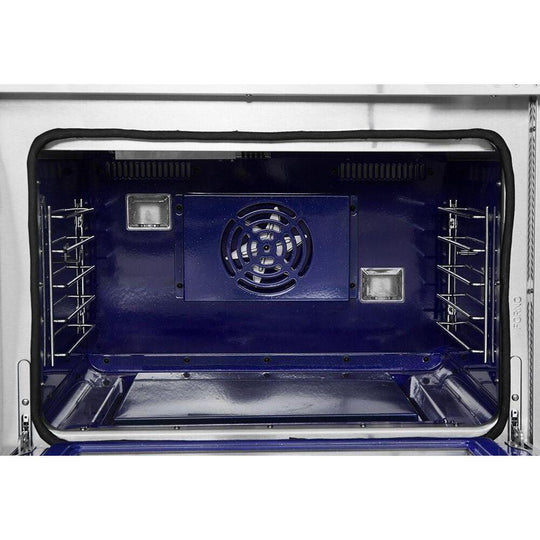 Forno 30″ Pro Series Capriasca Gas Burner / Gas Oven in Stainless Steel 5 Italian Burners, FFSGS6260-30 - ShopHubDepot