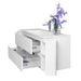 Ancerre Gwyneth Bathroom Vanity with Solid Surface Top Cabinet Set Collection - ShopHubDepot