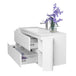 Ancerre Gwyneth Bathroom Vanity with Solid Surface Top Cabinet Set Collection - ShopHubDepot