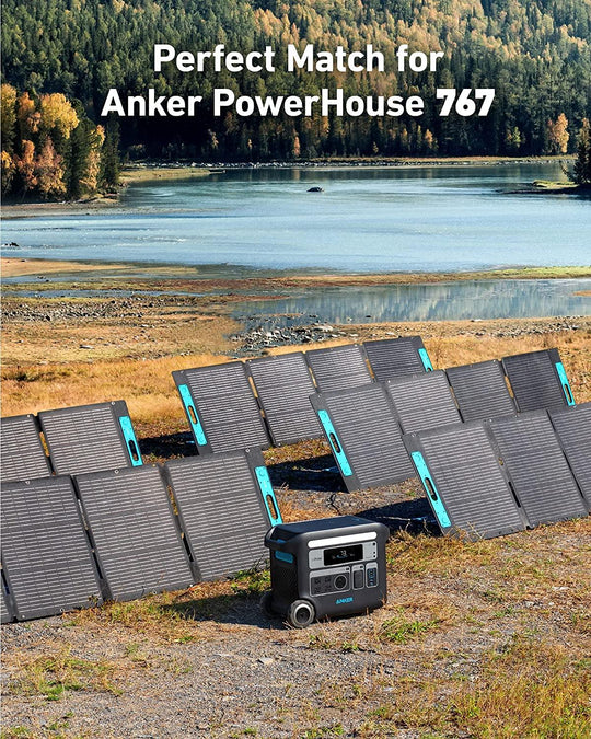 Anker SOLIX PS200 Portable Solar Panel - ShopHubDepot