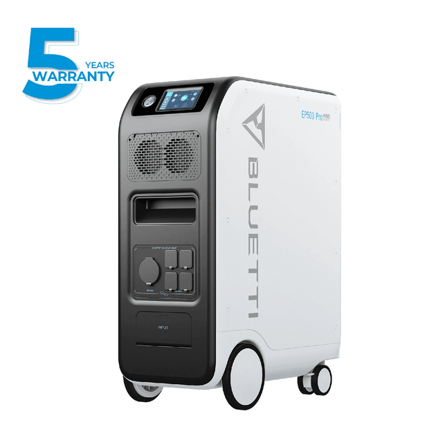 BLUETTI EP500Pro Solar Power Station | 3,000W 5,100Wh - ShopHubDepot