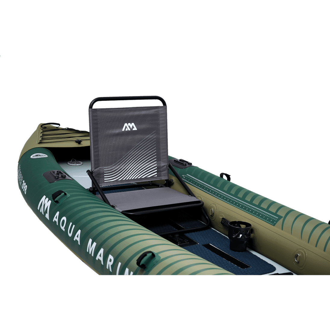 Aqua Marina 13’1 Caliber Angling Kayak 1/2-person. DWF Deck. Foldable fishing seat x1, Cup holder. (paddle excluded) - ShopHubDepot