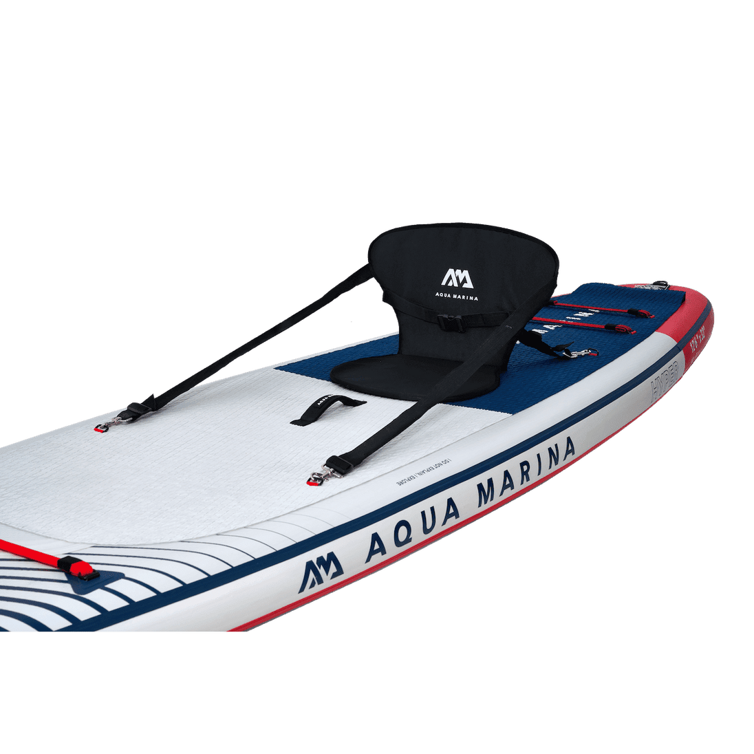 Aqua Marina 12′ 6″ Hyper (Navy) - Touring iSUP, 3.81m/15cm, with coil leash - ShopHubDepot