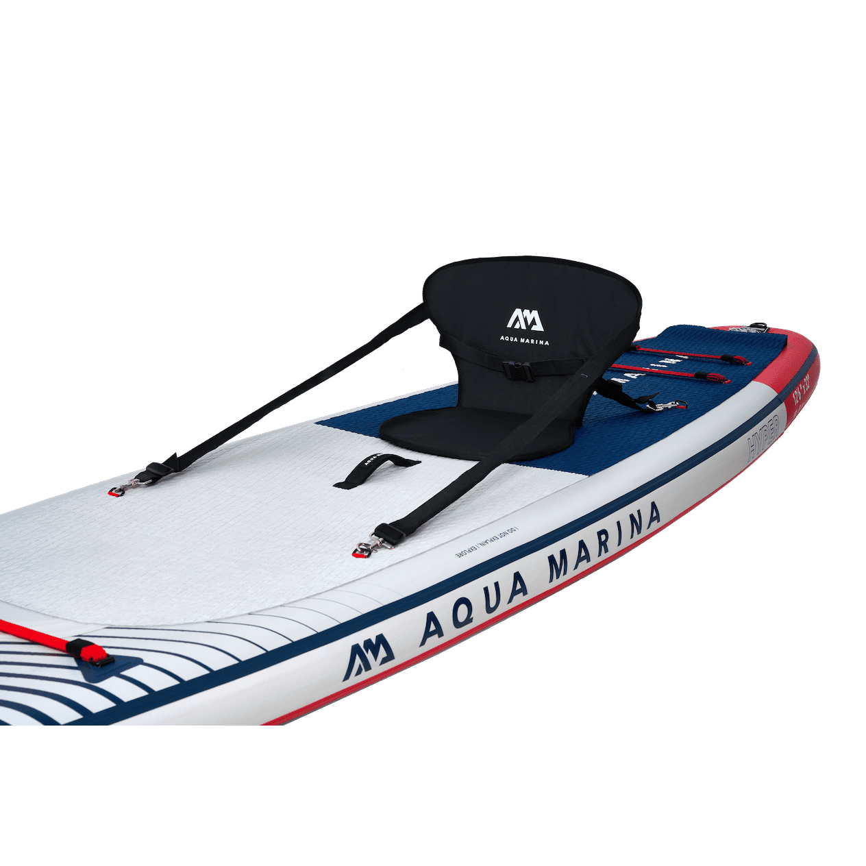 Aqua Marina 12′ 6″ Hyper Navy - Touring iSUP, 3.81m/15cm, with coil leash