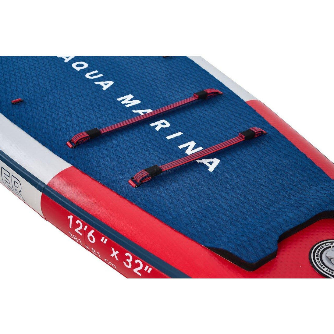 Aqua Marina 12′ 6″ Hyper (Navy) - Touring iSUP, 3.81m/15cm, with coil leash - ShopHubDepot