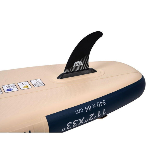 Aqua Marina 11’2″ Magma (Earth Wave) - Advanced All-around iSUP, 3.4m/15cm, with carbon/fiberglass hybrid PASTEL paddle and coil leash - ShopHubDepot