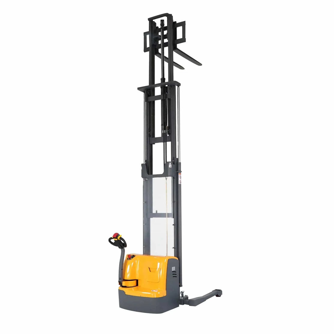 Apollolift Powered Forklift Full Electric Walkie Stacker 3300 lbs Cap. 220"Lifting A-3030 - ShopHubDepot