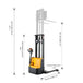 Apollolift Powered Forklift Full Electric Walkie Stacker 3300lbs Cap. Straddle Legs. 118" lifting A-3023 - ShopHubDepot