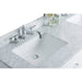 Ancerre Ellie Bathroom Vanity with Sink and Carrara White Marble Top Cabinet Set - VTS-ELLIE-42-W-CW - ShopHubDepot