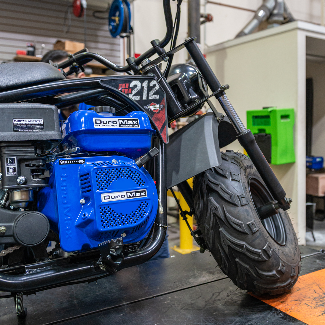 DuroMax XP16HPE 420cc 1" Recoil/Electric Start Horizontal Gas Powered Engine - ShopHubDepot