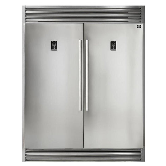 Forno Appliance Package - 36 Inch Dual Fuel Range, Wall Mount Range Hood, Refrigerator, Microwave Drawer, Dishwasher, AP-FFSGS6156-36-8 - ShopHubDepot