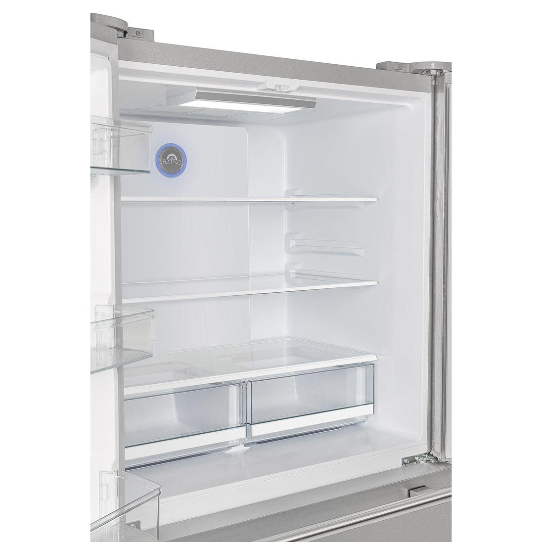 Forno 36 in. 19.3 cu.ft. French Door Refrigerator in Stainless Steel with Grill, FFRBI1820-40SG - ShopHubDepot