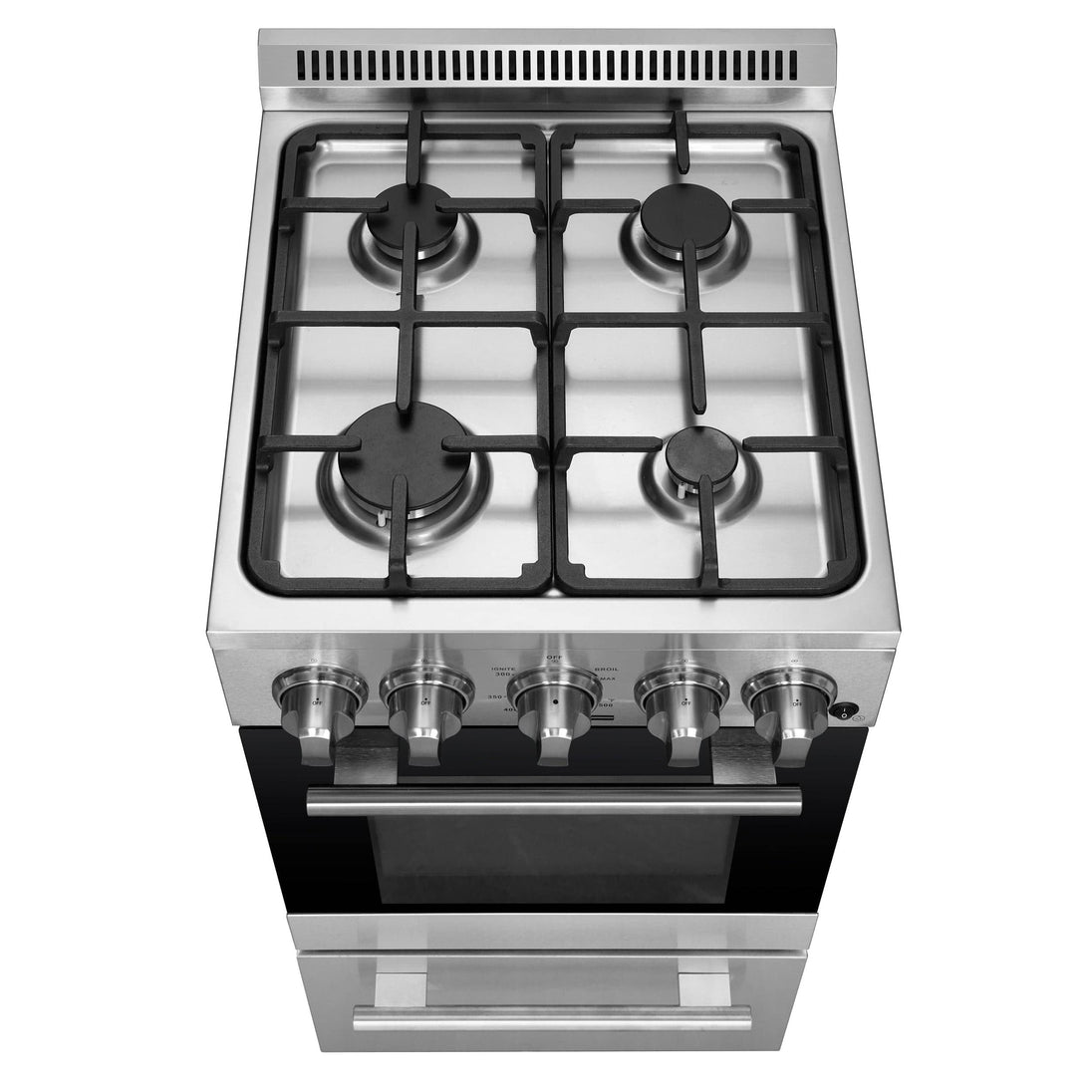 Forno 20″ Chioano Gas Range • 4 Sealed Burners • FFSGS6265-20 - ShopHubDepot