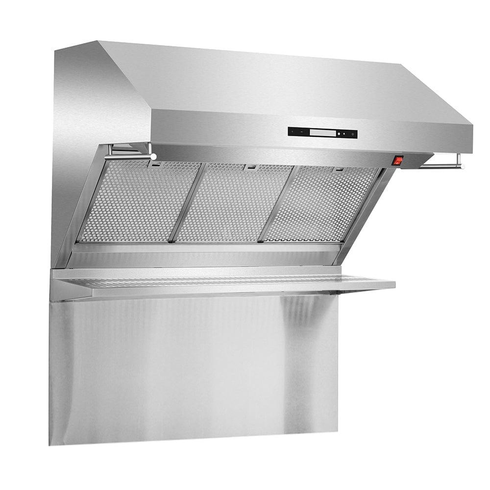Forno Appliance Package - 36 Inch Dual Fuel Range, Wall Mount Range Hood, Refrigerator, Microwave Drawer, Dishwasher, AP-FFSGS6156-36-8 - ShopHubDepot