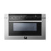 Forno Appliance Package - 30 Inch Gas Range, Wall Mount Range Hood, Microwave Drawer, AP-FFSGS6275-30-W-3