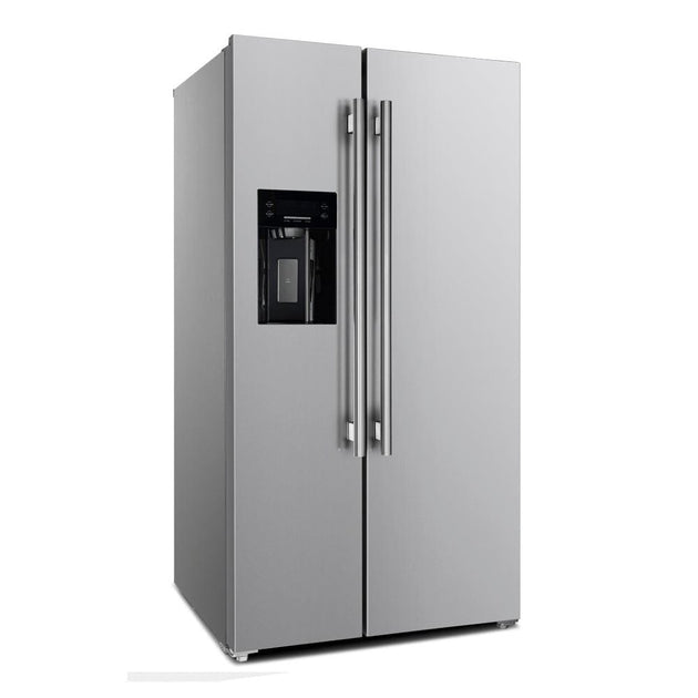Forno Salerno 40-Inch Built-In Stainless Steel Refrigerator, 20 cu.ft, Decorative Grill, ENERGY STAR Certified, FFRBI1844-40SG - ShopHubDepot