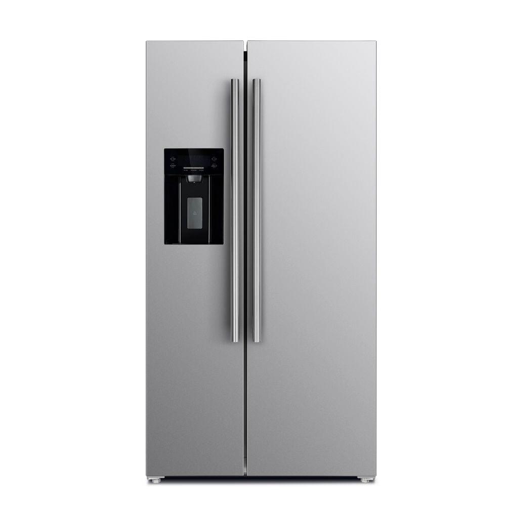 Forno 36 in. 20.0 cu. ft. Side by Side Refrigerator with Ice Maker, FFRBI1844-36SB - ShopHubDepot
