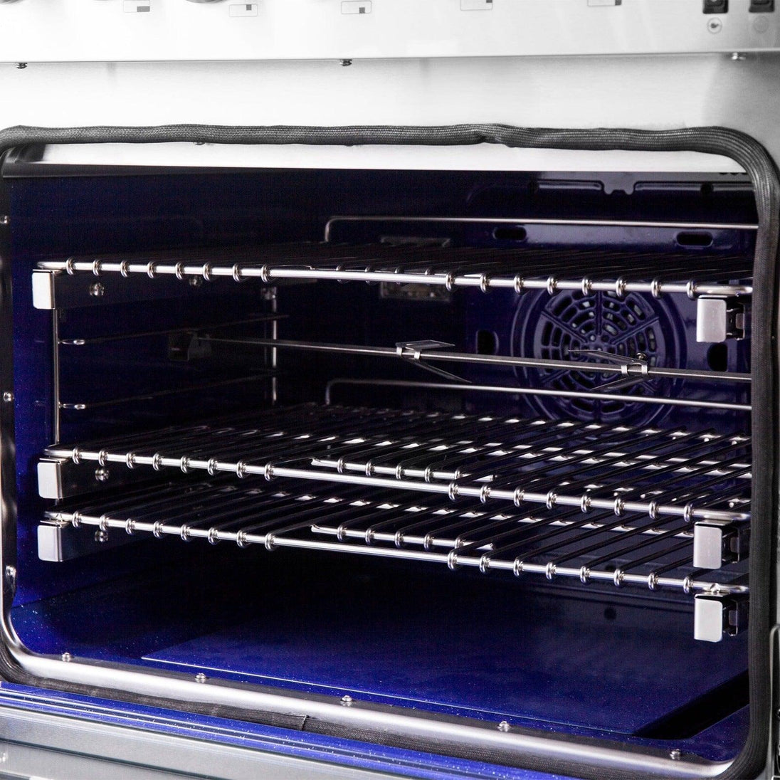 Forno 60 Inch Titanium Pro Series Capriasca Freestanding Dual Fuel Range, FFSGS6187-60 - ShopHubDepot