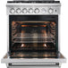 Forno Appliace Package - 30 Inch Gas Range, Wall Mount Range Hood, Refrigerator, Microwave Drawer, Dishwasher, AP-FFSGS6275-30-W-8