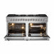 Forno Galiano 60 In. 8.64 cu. ft. Professional Freestanding Dual Fuel Range in Stainless Steel, FFSGS6156-60