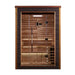 Golden Designs Narvik 2 Person Outdoor-Indoor Traditional Sauna - Canadian Red Cedar Interior - GDI-8202-01