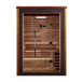 Golden Designs Narvik 2 Person Outdoor-Indoor Traditional Sauna - Canadian Red Cedar Interior - GDI-8202-01