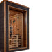 Golden Designs Karlstad 6 Person Outdoor-Indoor PureTech™ Hybrid Full Spectrum Sauna - Canadian Red Cedar Interior - GDI-8226-01