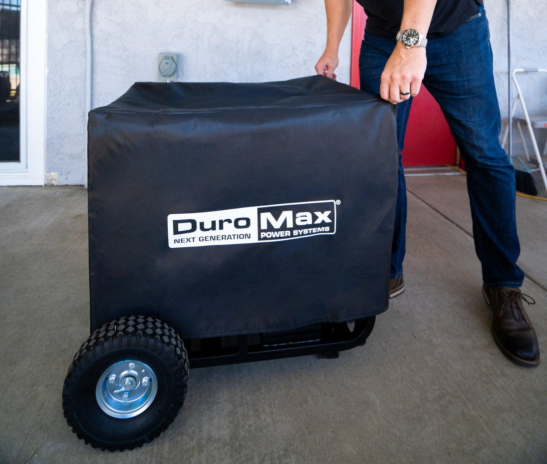 DuroMax XPLGC Large Weather Resistant Dust Guard Portable Generator Cover - ShopHubDepot