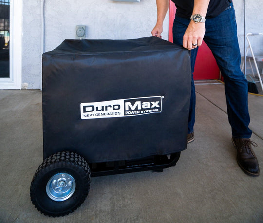 DuroMax XPLGC Large Weather Resistant Dust Guard Portable Generator Cover - ShopHubDepot