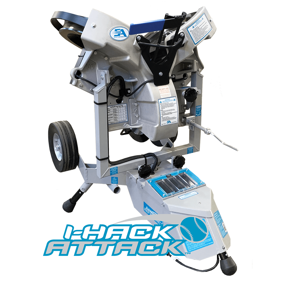 Sports Attack I-Hack Attack Softball Pitching Machine - 113-1100 - ShopHubDepot