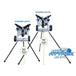 Sports Attack Hack Attack Baseball Pitching Machine - 100-1100 - ShopHubDepot