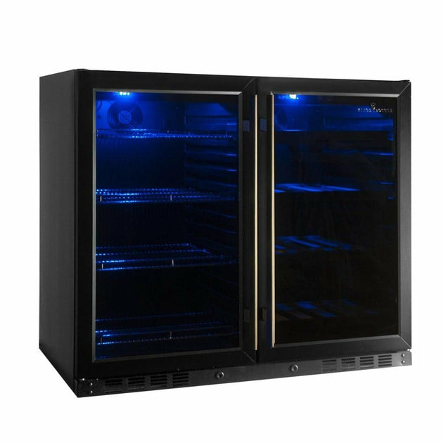 Kings Bottle 39'' Under Counter Wine And Beer Fridge Combo - KBU28LRX - ShopHubDepot