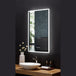 Ancerre Immersion LED Lighted Bathroom Vanity Mirror with Bluetooth, Defogger, and Digital Display - LEDM-IMMERSION-24 - ShopHubDepot