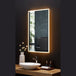 Ancerre Immersion LED Lighted Bathroom Vanity Mirror with Bluetooth, Defogger, and Digital Display - LEDM-IMMERSION-24 - ShopHubDepot