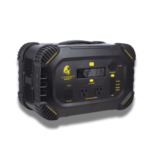Lion Energy Summit - 530W/665Wh LifePO4 Power Generator - ShopHubDepot
