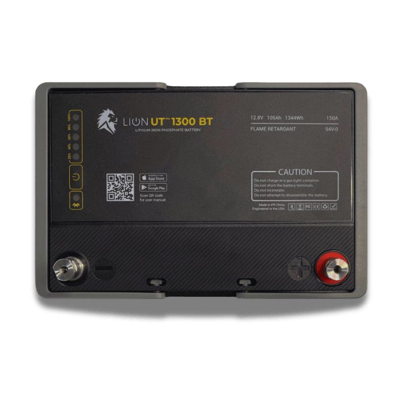 Lion Energy Lion Sar UT 1300 Battery (12V, 105Ah, LiFePO4) - ShopHubDepot