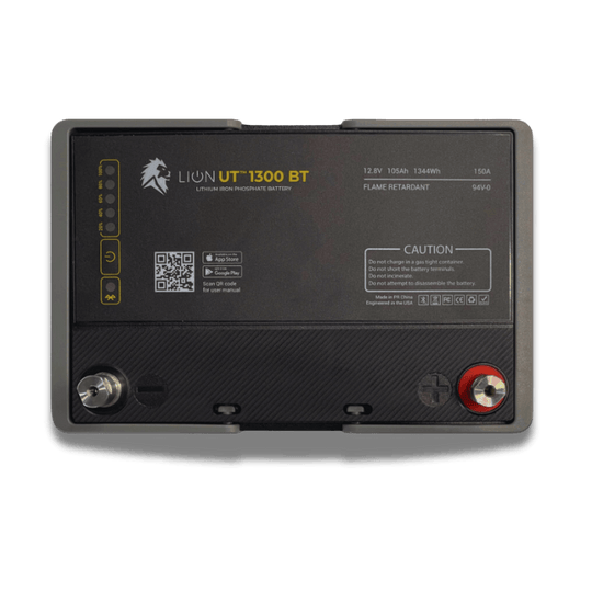 Lion Energy Lion Sar UT 1300 Battery (12V, 105Ah, LiFePO4) - ShopHubDepot