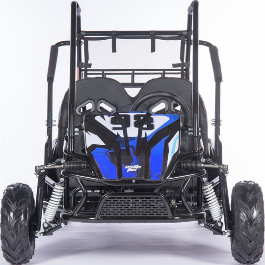 MotoTec Mud Monster XL 212cc 2 Seat Go Kart Full Suspension Blue - MT-GK-Mud-XL-212cc_Blue - ShopHubDepot