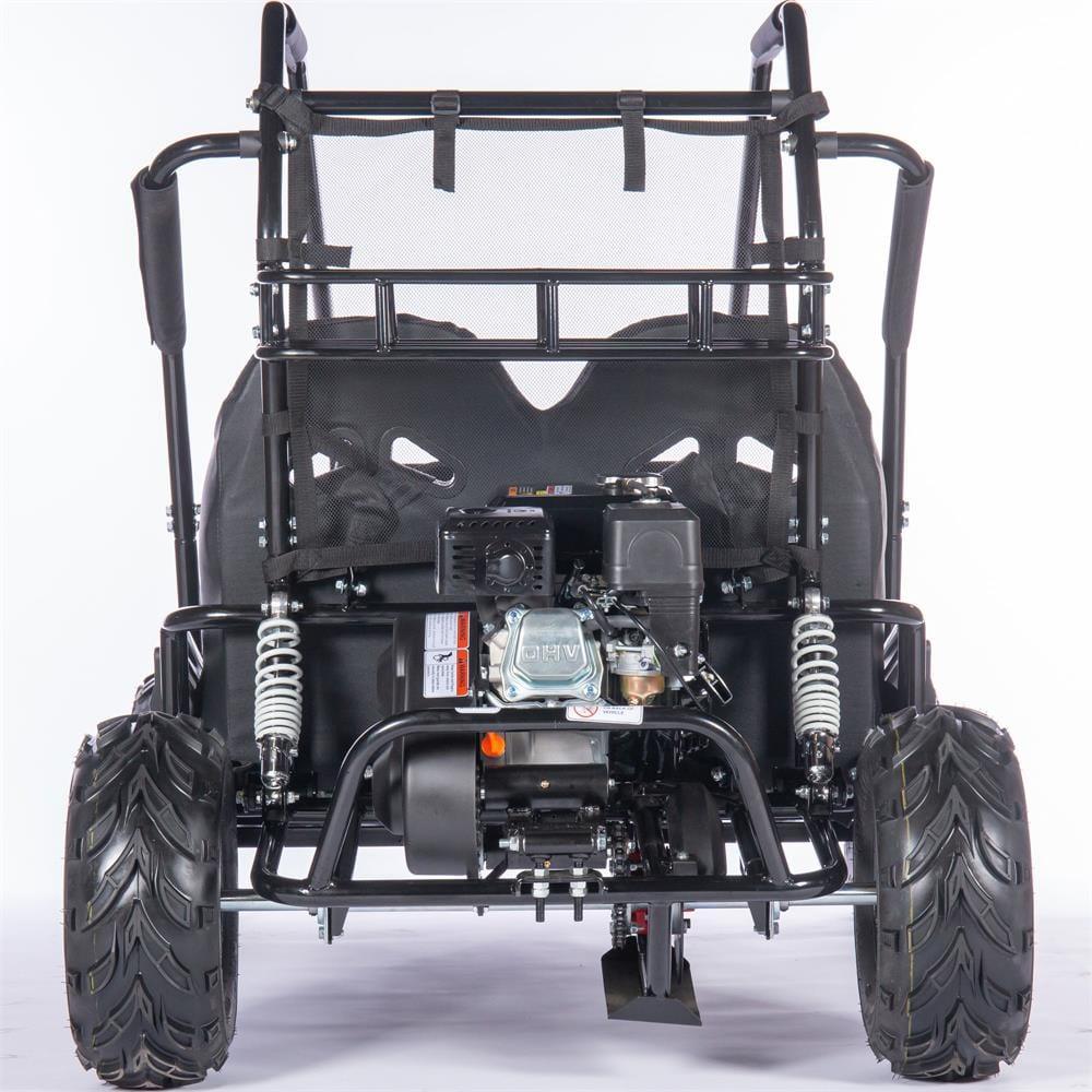 MotoTec Mud Monster XL 212cc 2 Seat Go Kart Full Suspension Blue - MT-GK-Mud-XL-212cc_Blue - ShopHubDepot